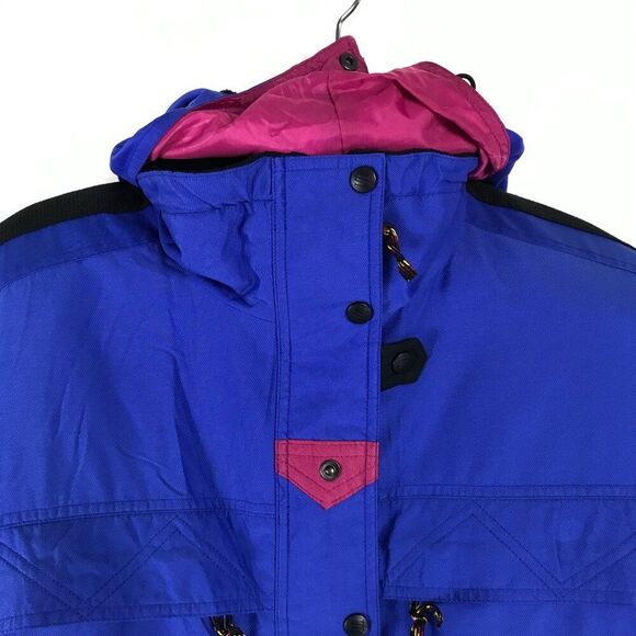 Vintage Slalom Sports Insulated Snow / Ski Jacket Women's Size 12 Waterproof - Picture 5 of 16